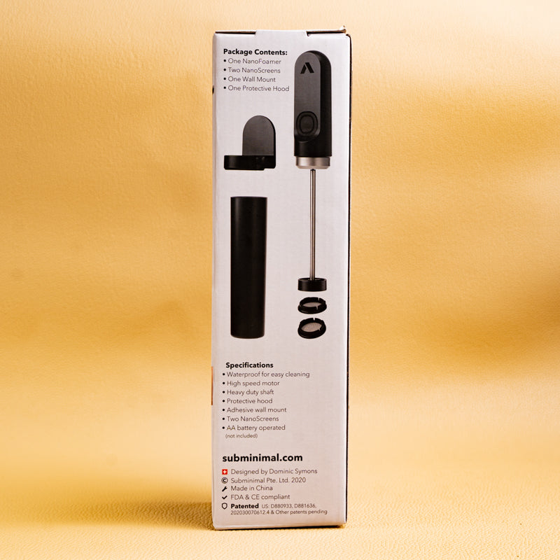 Nanofoamer (V1.2, V2, Lithium) by Subminimal