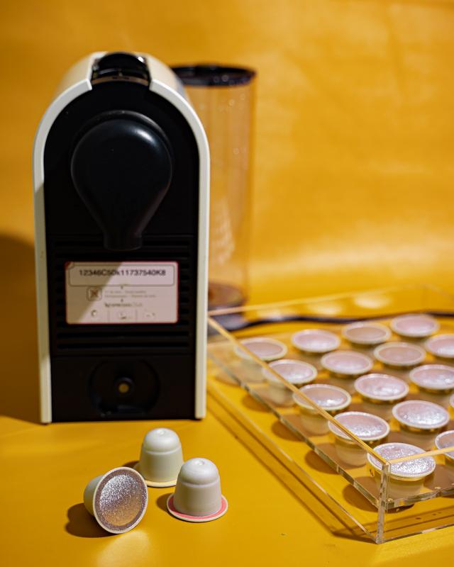 Capsule Coffee Machine (Compatible with small Nespresso Capsule)