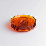 3oz Saucer 4-Pack (Smoke/Amber)