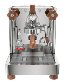 Lelit Bianca Pressure Profile Dual Boiler PID Rotary Pump Wood PL162T V3 Espresso Machine (Steel) [INSTOCK]