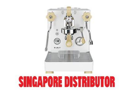 Lelit Bianca Pressure Profile Dual Boiler PID Rotary Pump Wood PL162T V3 Espresso Machine (White) [INSTOCK]