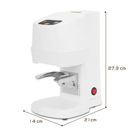 Automatic Coffee Tamper Machine (58mm) in Black/White